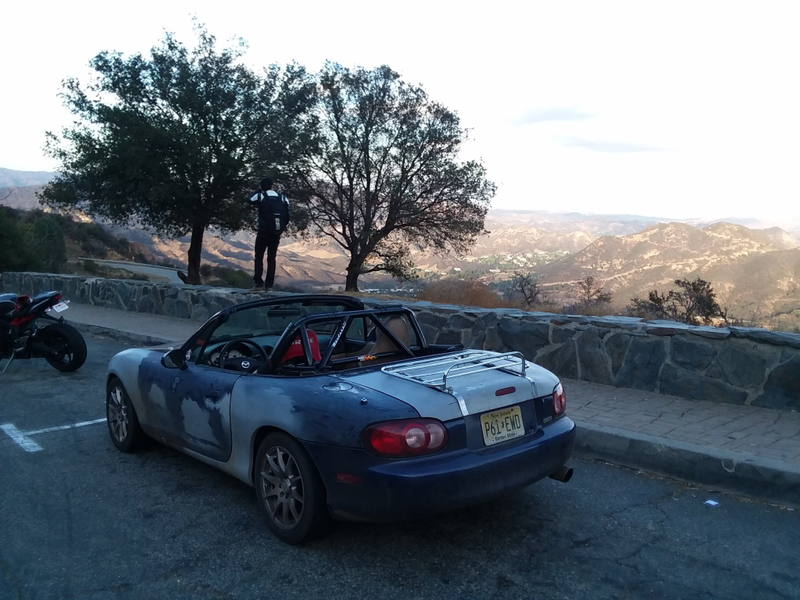 Top of the Snake for my victory lap on Mulholland Highway
